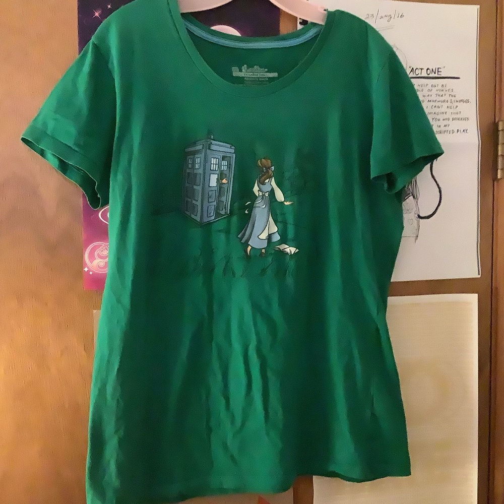 Doctor Who Disney Princess XXL Threadless T Shirt